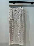Never A Wallflower Crochet Maxi Skirt