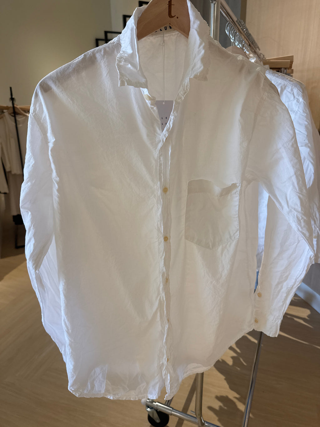 Llea Blue Alix Long Sleeve Button Down