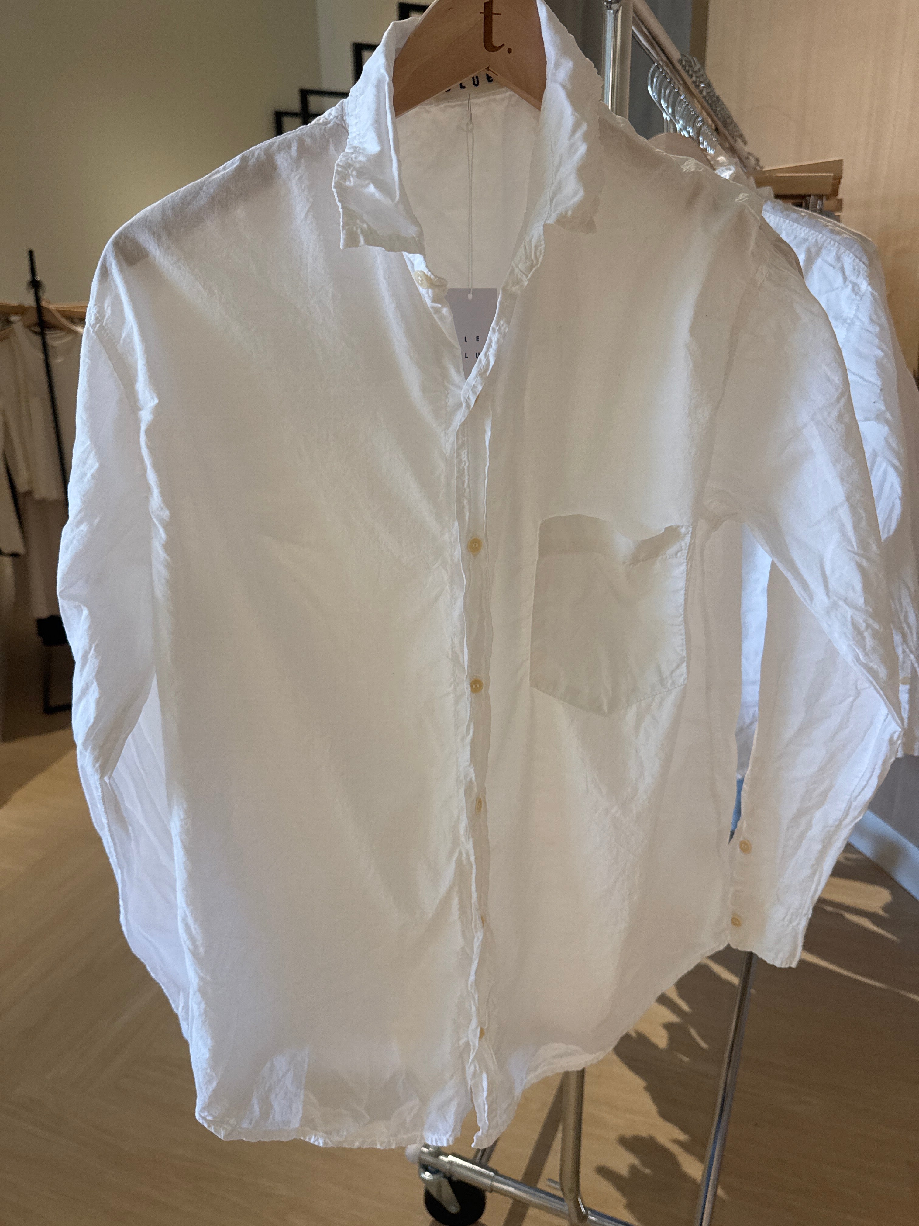 Llea Blue Alix Long Sleeve Button Down