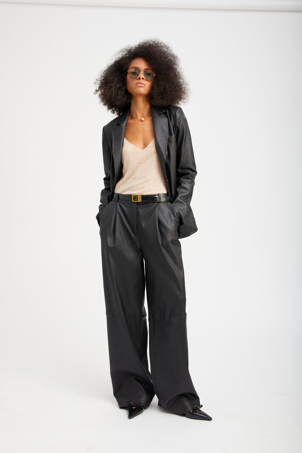 PALOMA PLEATED TROUSERS