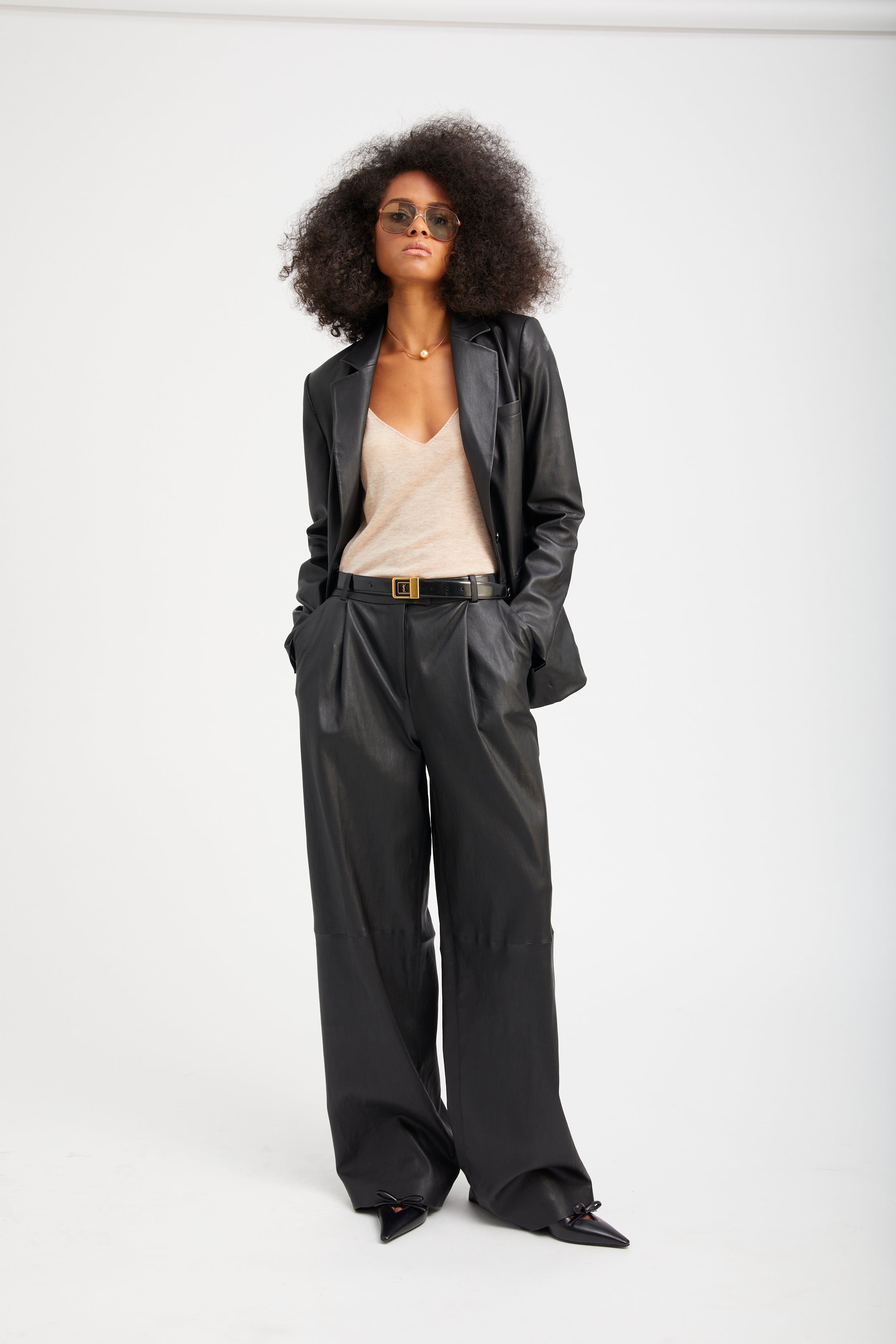 PALOMA PLEATED TROUSERS