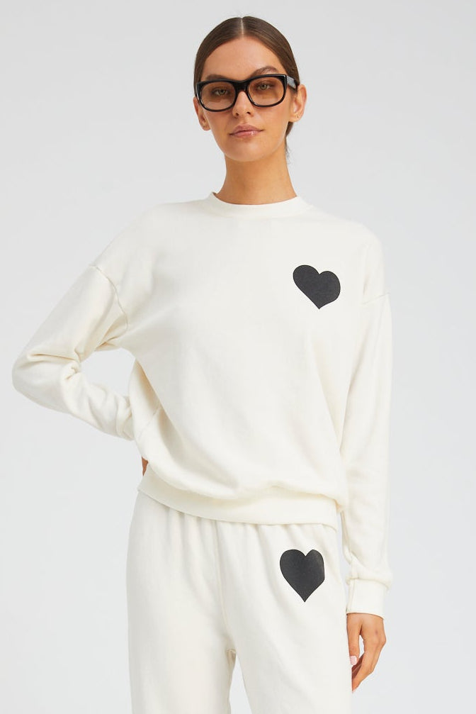 HEART SWEATSHIRT