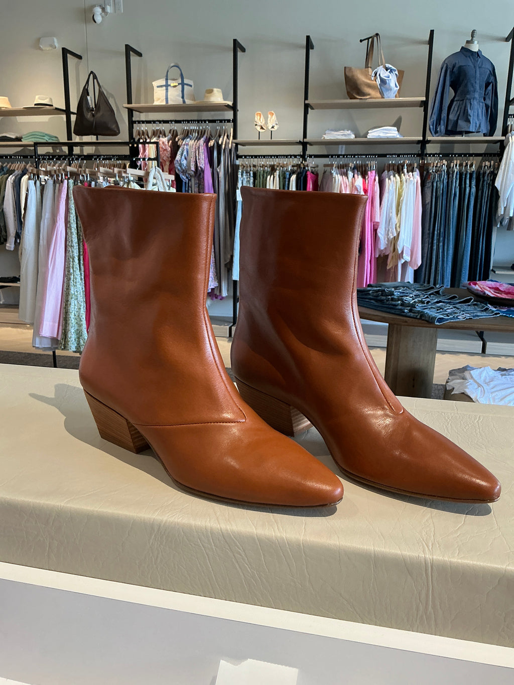 FORTE_FORTE Leather Ankle Boots
