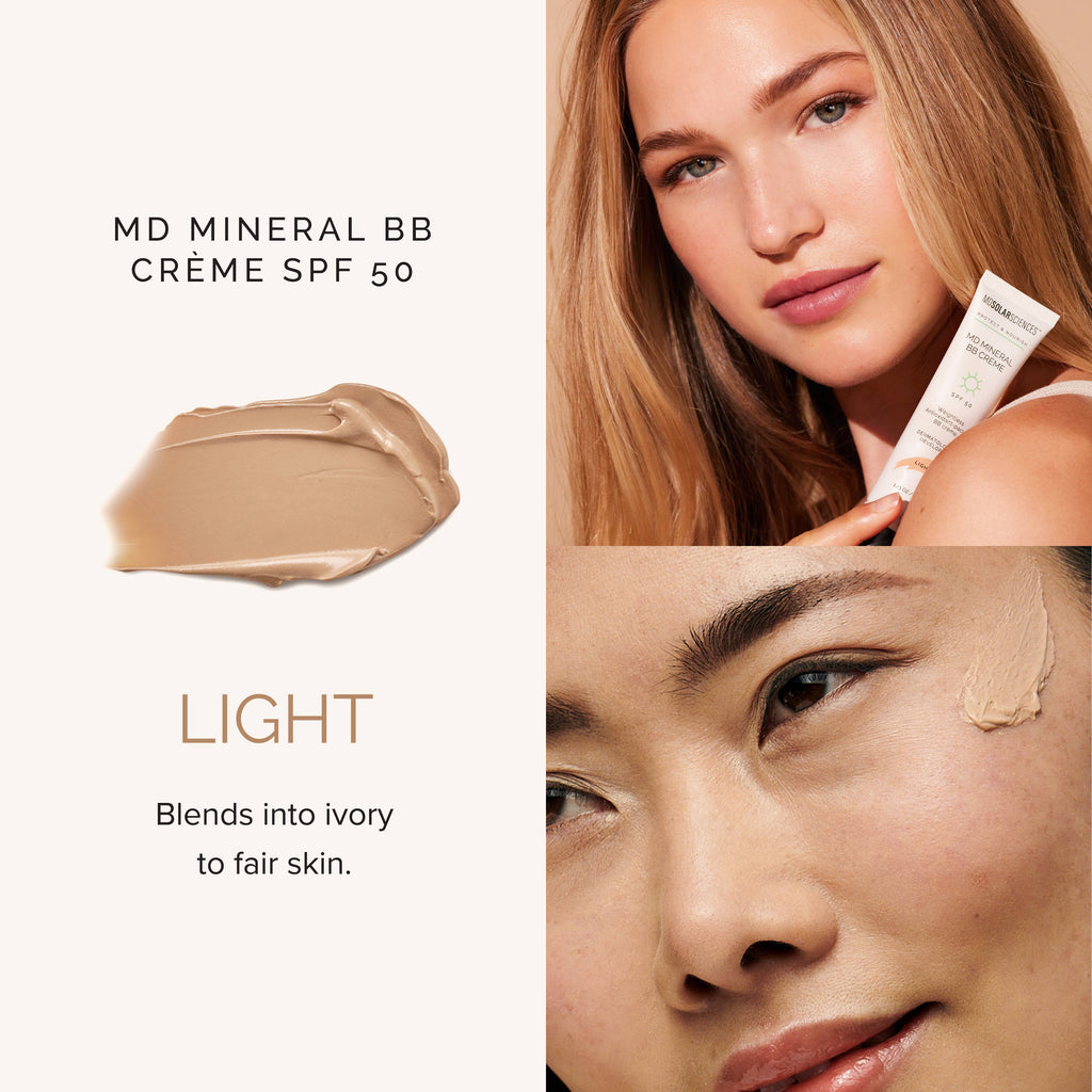 MD Solar Sciences Mineral BB Crème SPF 50 Light Tinted Sunscreen