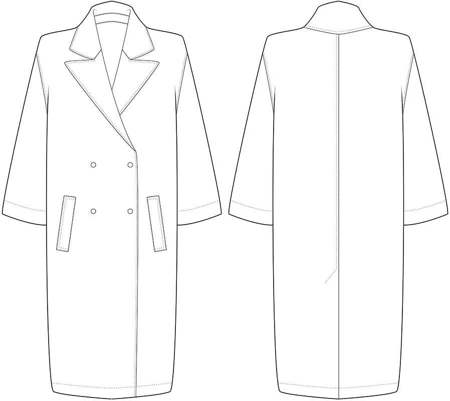 KELP DOUBLE FACE COAT
