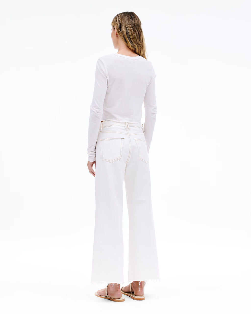 SLVRLAKE Grace Crop Natural White