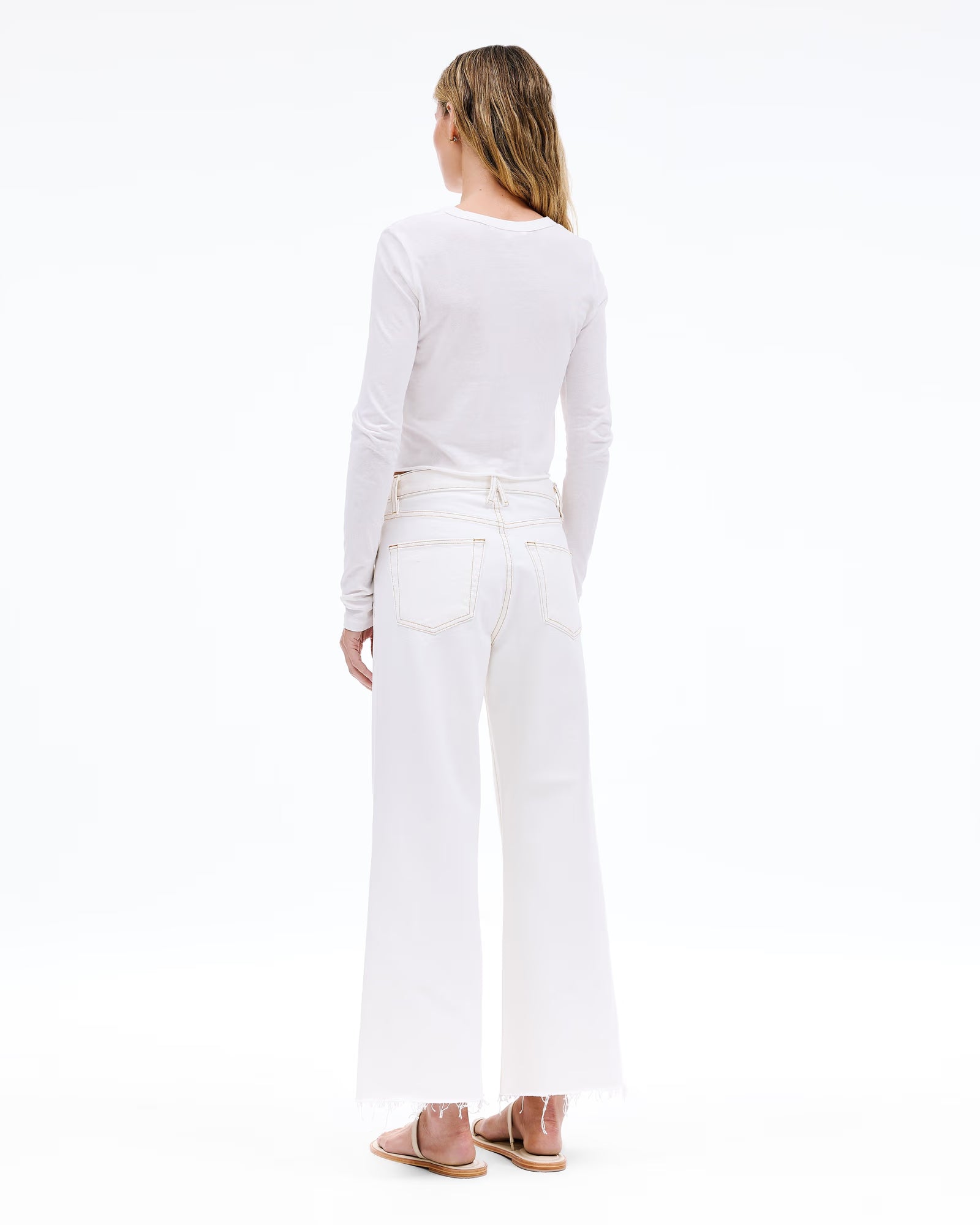 SLVRLAKE Grace Crop Natural White