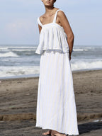 Luciee Linen Crinkle Skirt