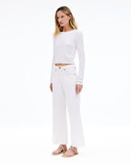 SLVRLAKE Grace Crop Natural White