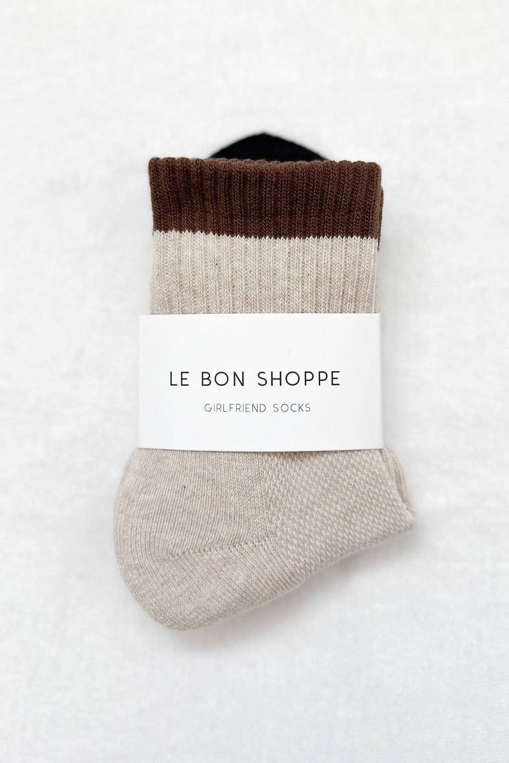 Le Bon Shoppe Color Block Girlfriend Socks