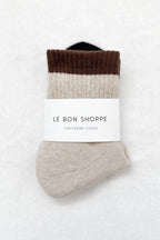 Le Bon Shoppe Color Block Girlfriend Socks