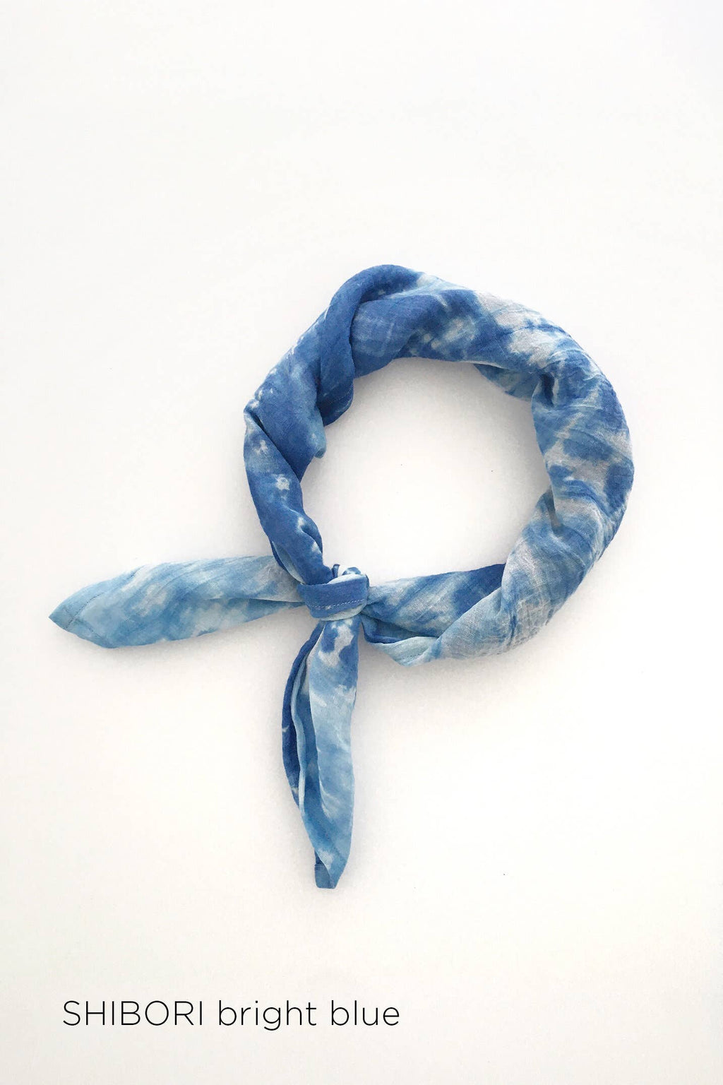 Fine Organic Cotton Neckscarf - Wrap Dye
