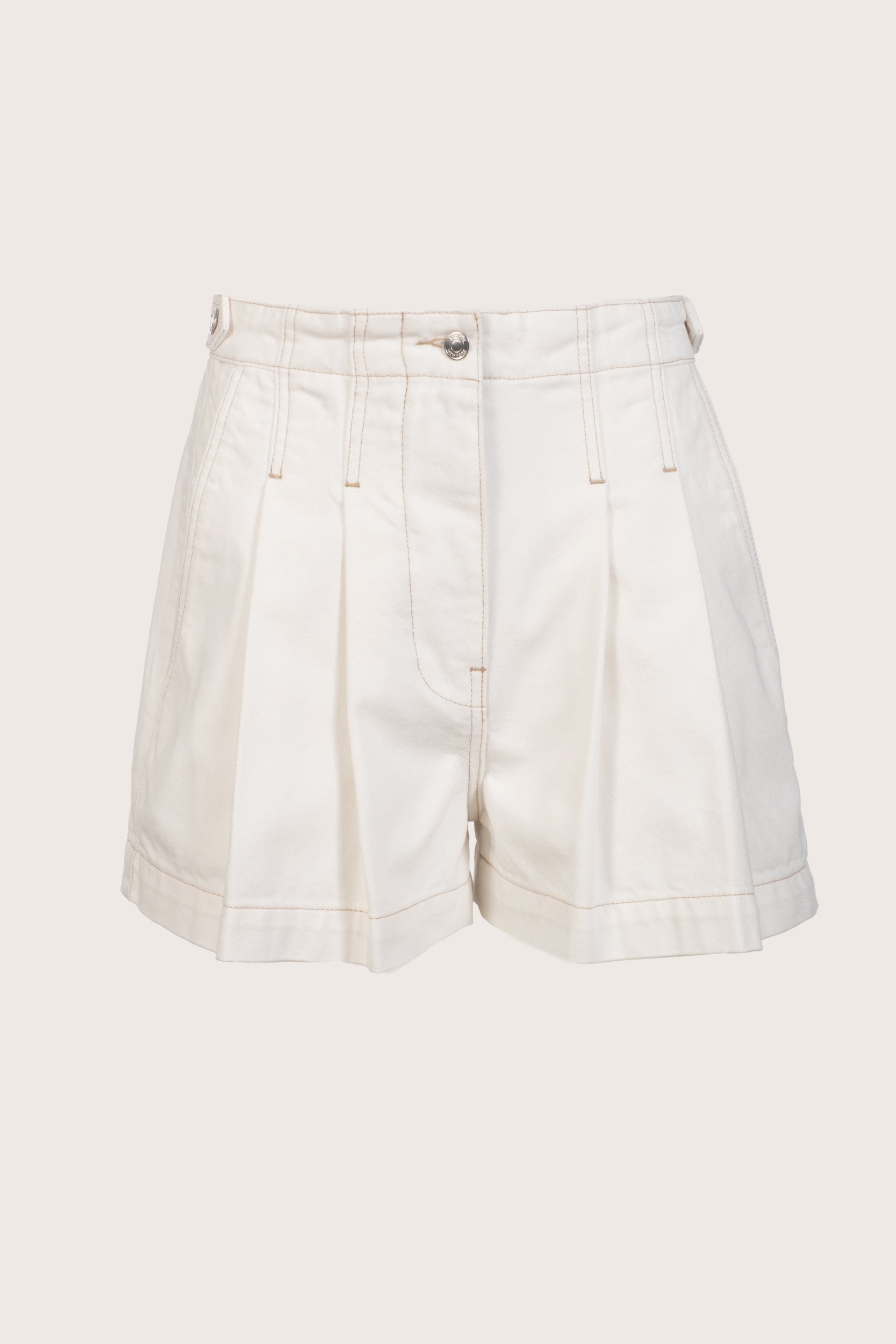 Kay Ecru Shorts