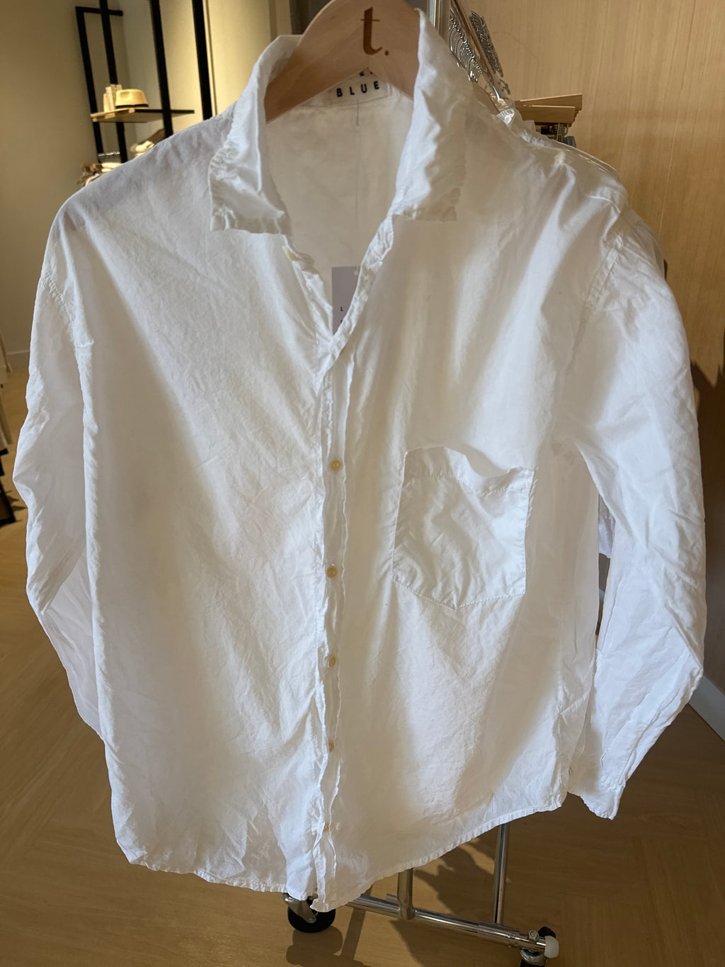 Llea Blue Alix Long Sleeve Button Down