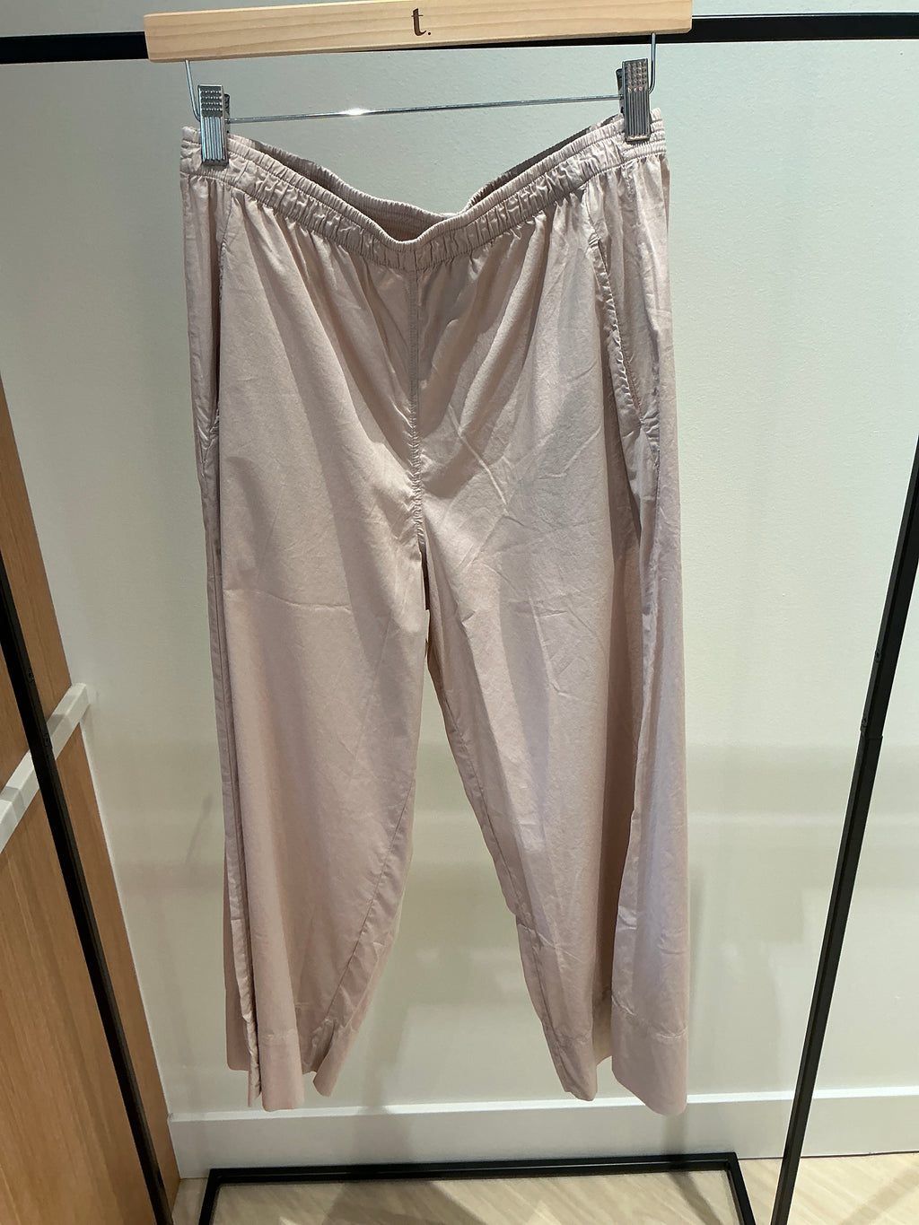 OWN by Basics Wide Leg Poplin Pant