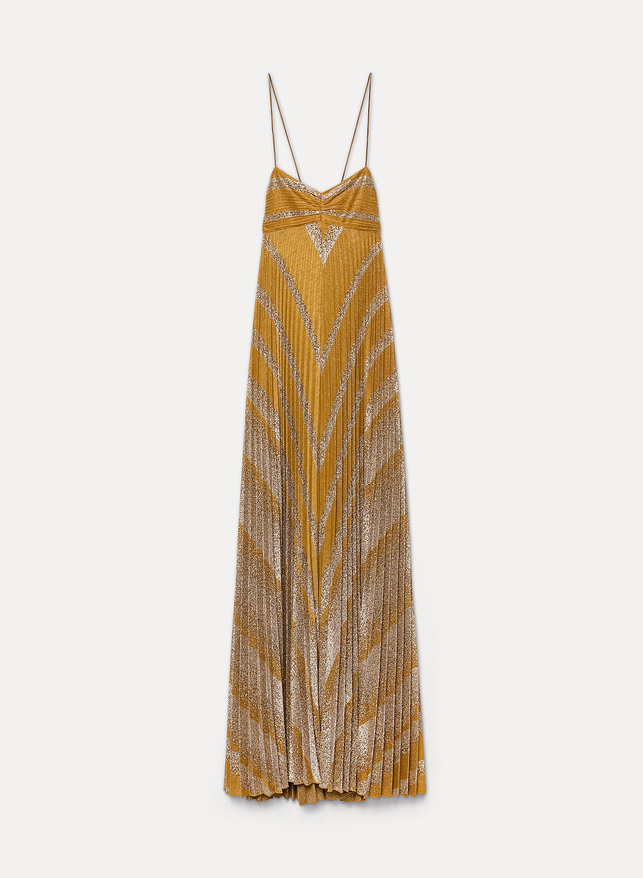 rising sun soleil plisse' dress
