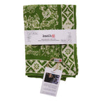 Kasih Large 39" Hand Dyed Batik Bandana, 100% Soft Cotton, Assorted Colors