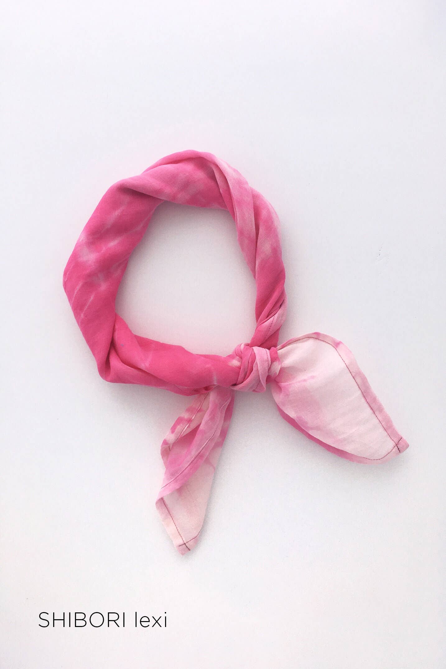 Fine Organic Cotton Neckscarf - Wrap Dye