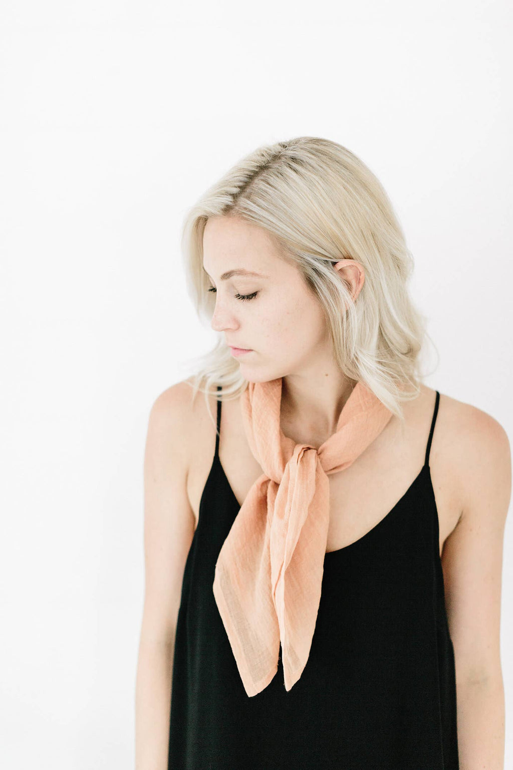 Fine Organic Cotton Neckscarf - Wrap Dye