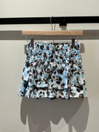 The Bubble Ruffle Skirt in Animal Heritage