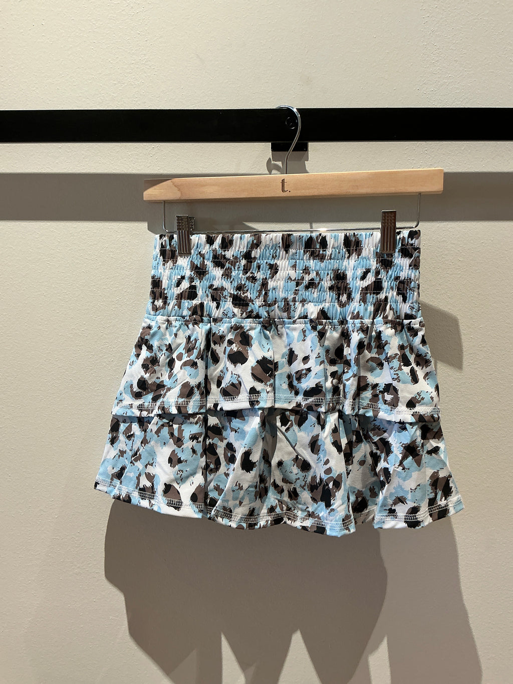The Bubble Ruffle Skirt in Animal Heritage