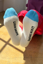 Le Bon Shoppe Color Block Girlfriend Socks