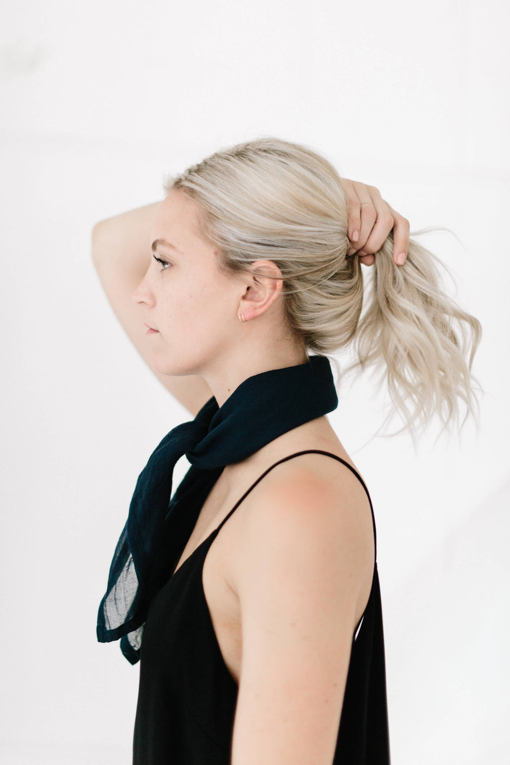 Fine Organic Cotton Neckscarf - Wrap Dye