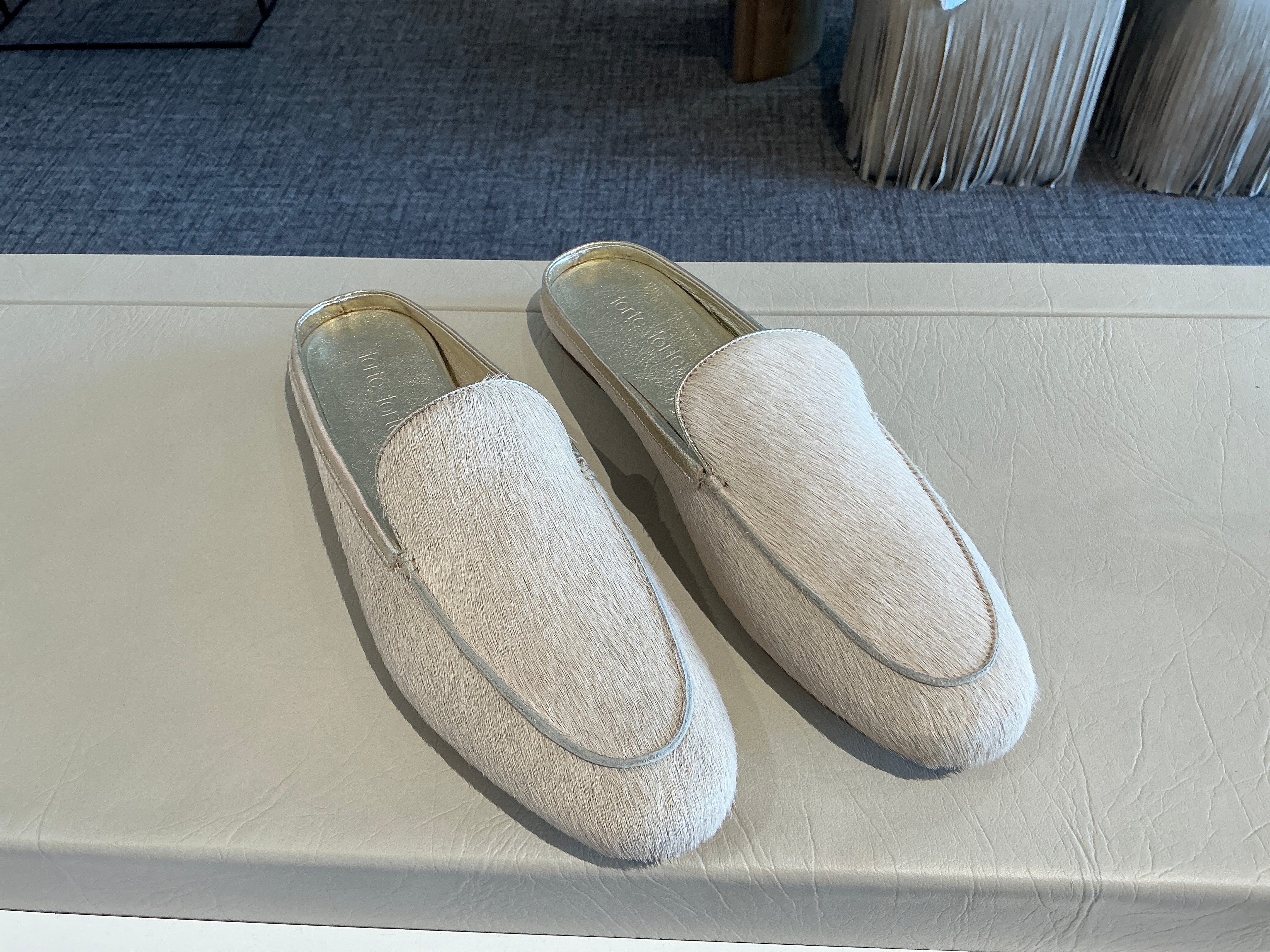 FORTE_FORTE Ponyskin Sabot Loafer