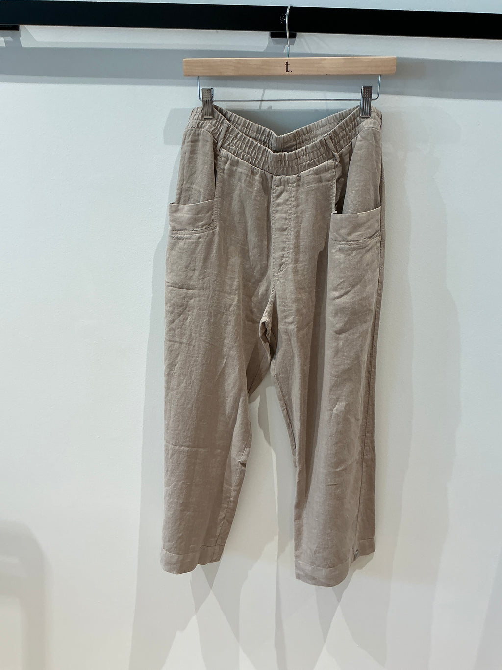 OWN by basics Linen Barrel Pants