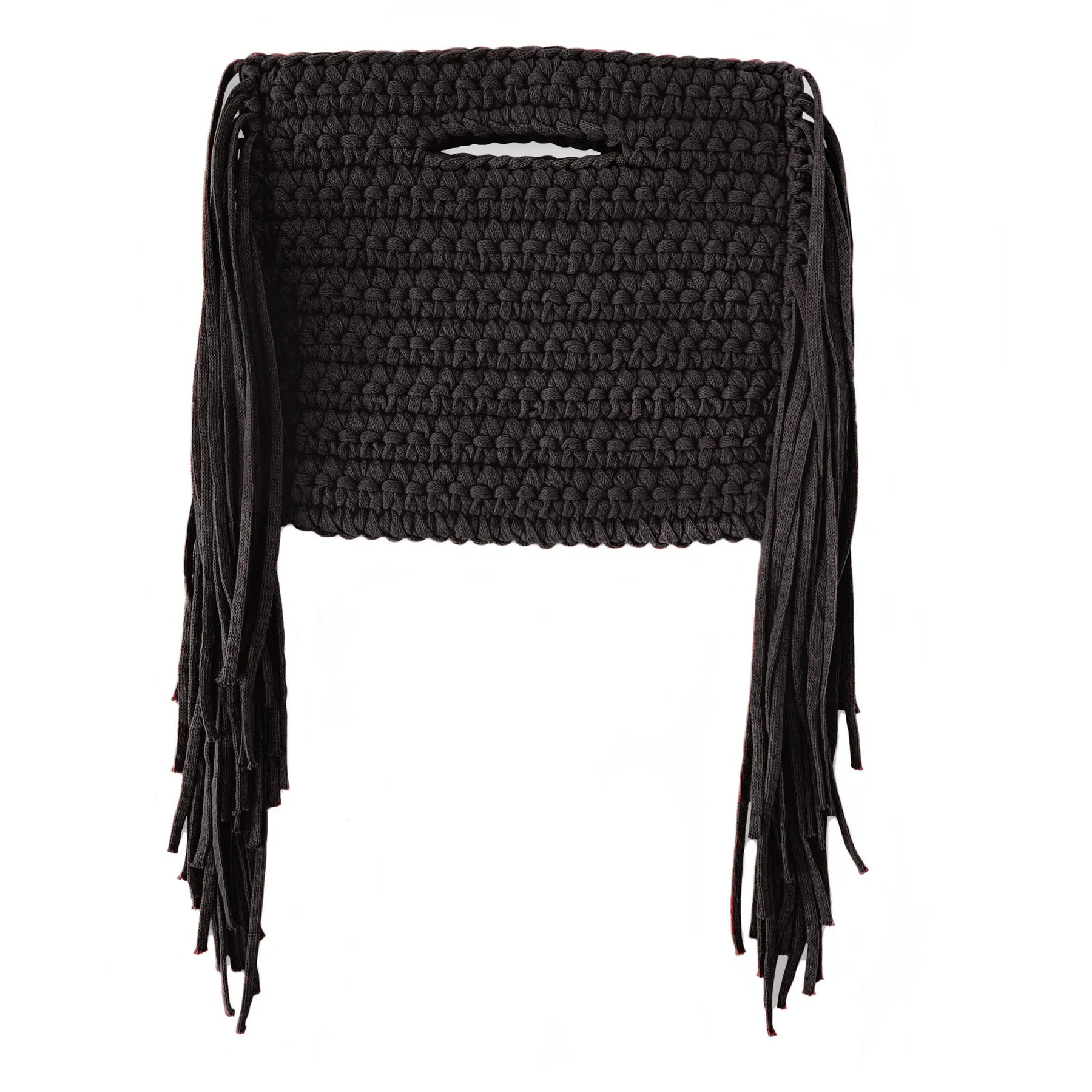 Binge Knitting Frida Clutch Black