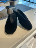 FORTE_FORTE Metal Heel Leather Sabot