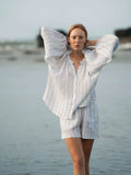 Luciee Linen Crinkle Shorts