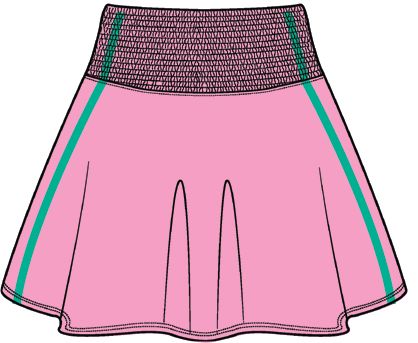 The Bubble Capri Skirt