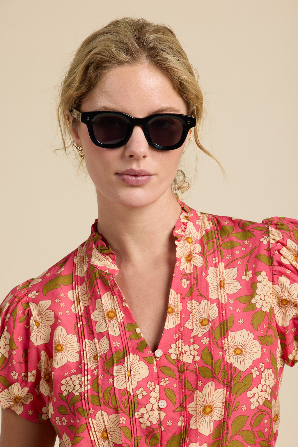 Luna Blouse Rancho Rose