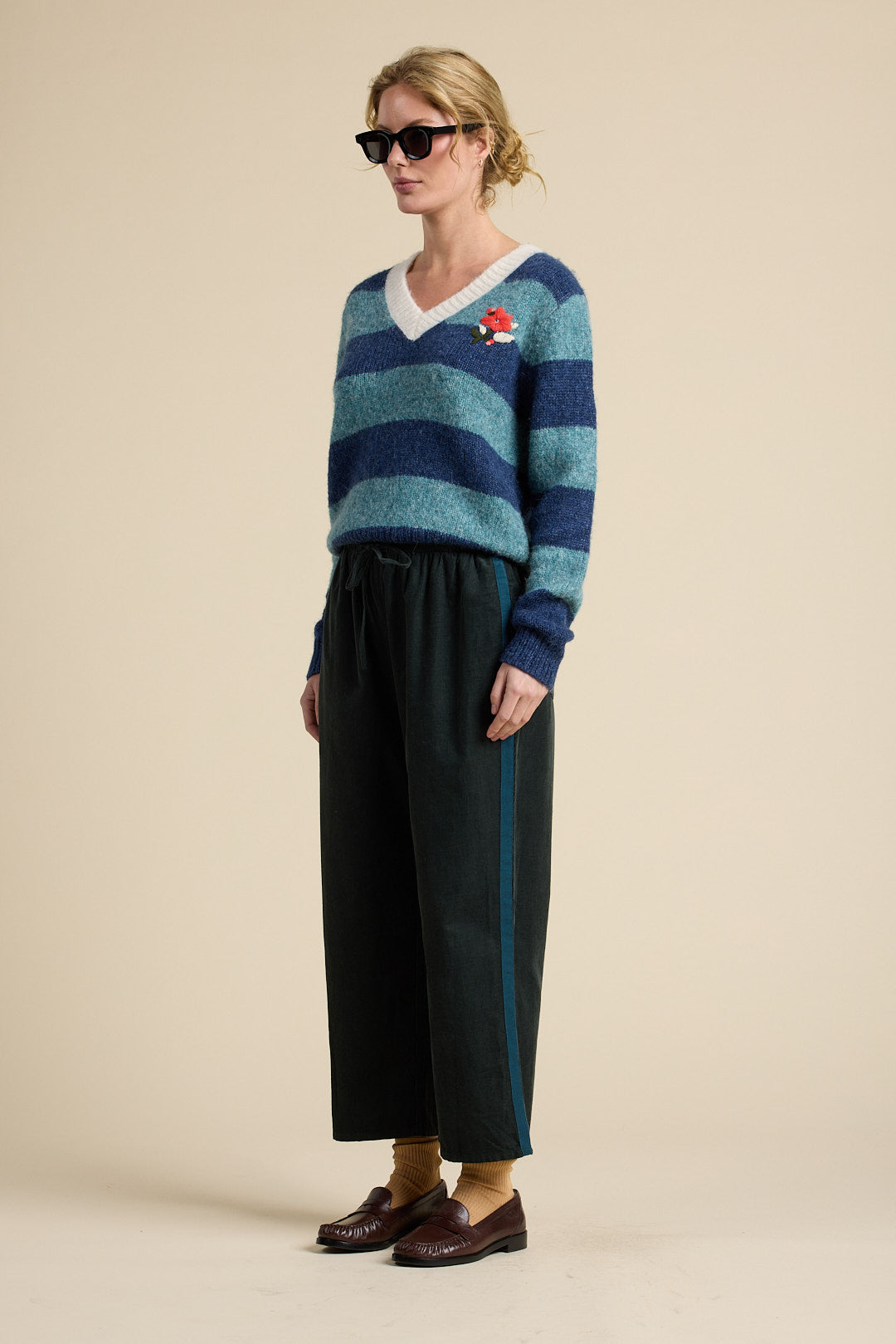 Joey Pant Deep Teal Cord
