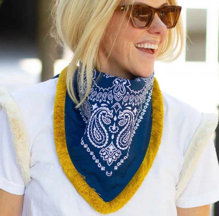 Sept Orijinal Cotton Fringe Bandana