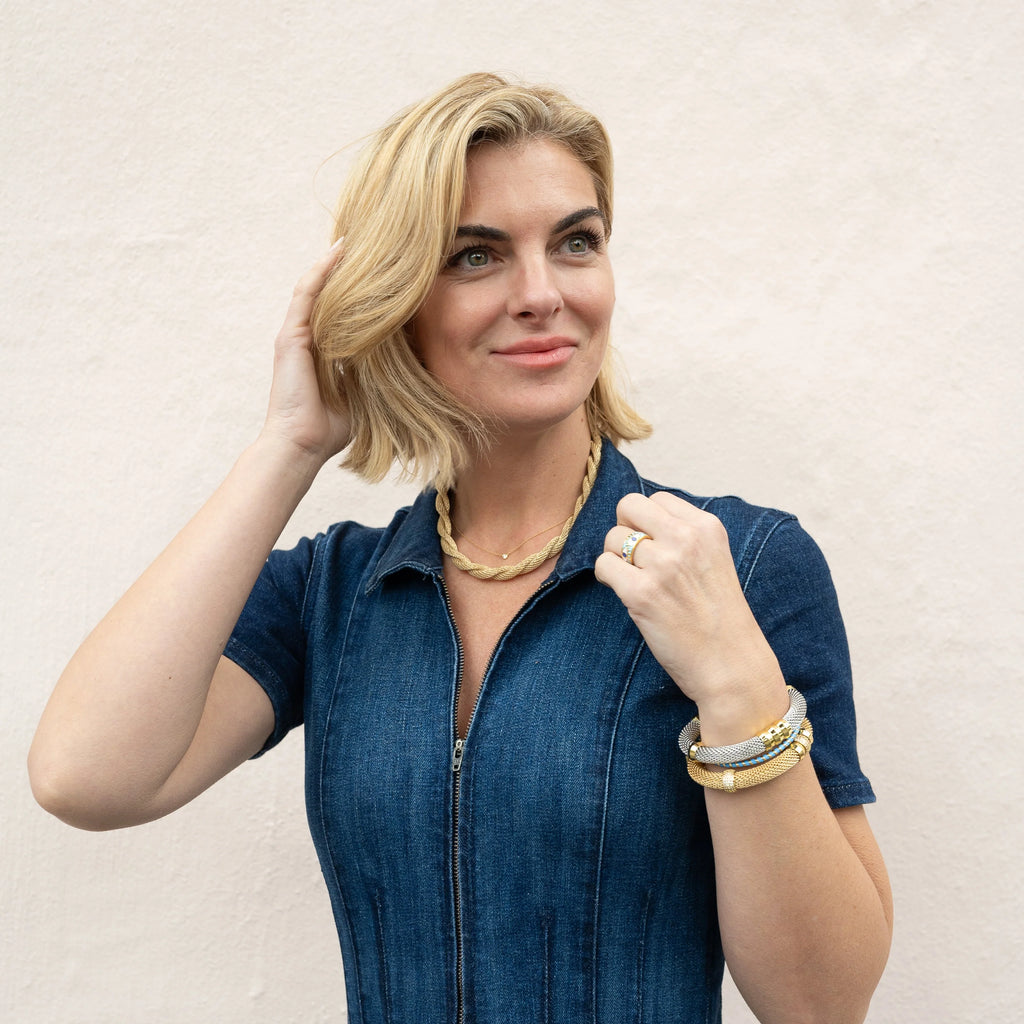 HOLST LEE Twisted Mesh Necklace