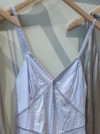 forte_forte "Les Fleurs" Embroidery Popline Straps Dress