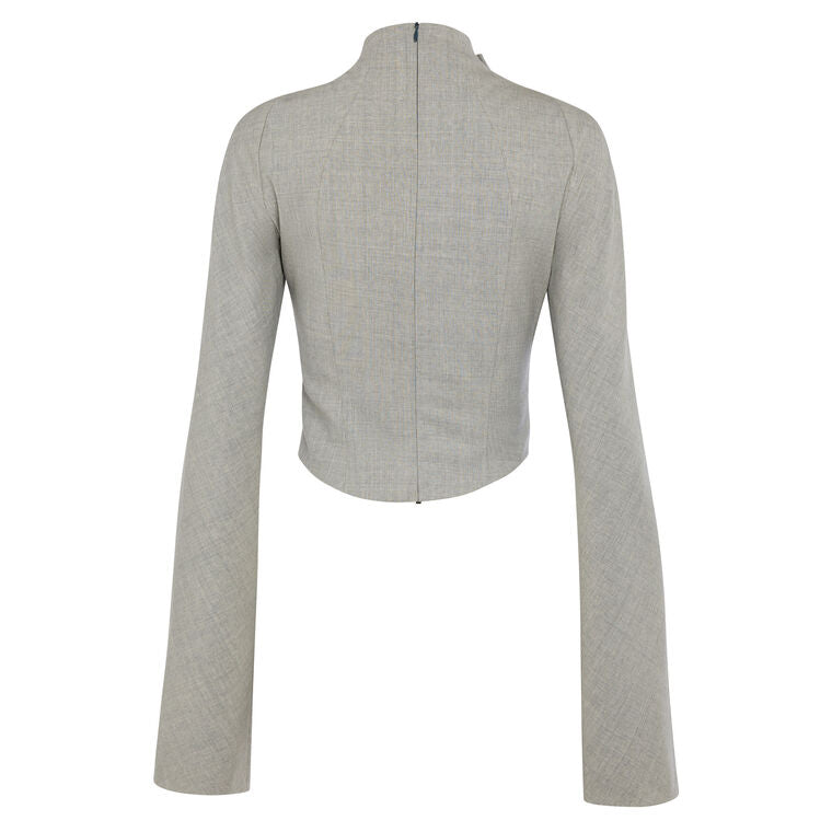 AWAKE MODE Bib-Front Structured Jacket