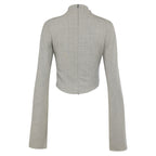 AWAKE MODE Bib-Front Structured Jacket