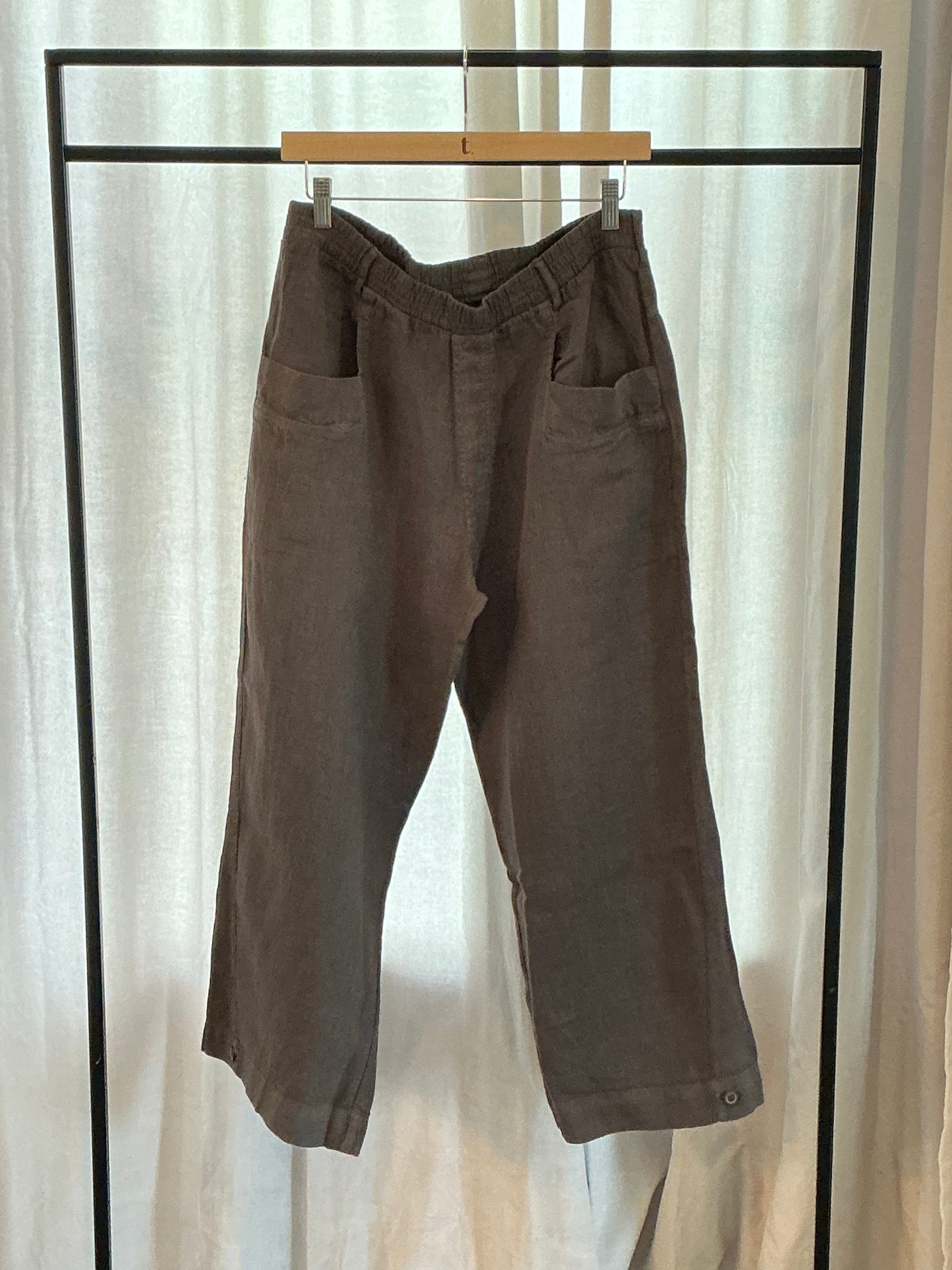 OWN by basics Linen Barrel Pants
