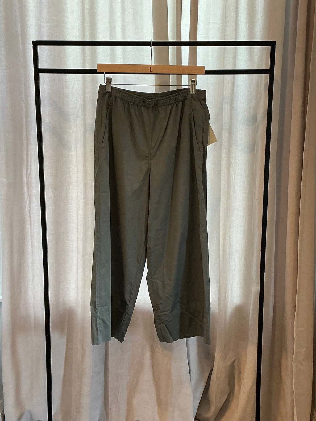 OWN by Basics Wide Leg Poplin Pant