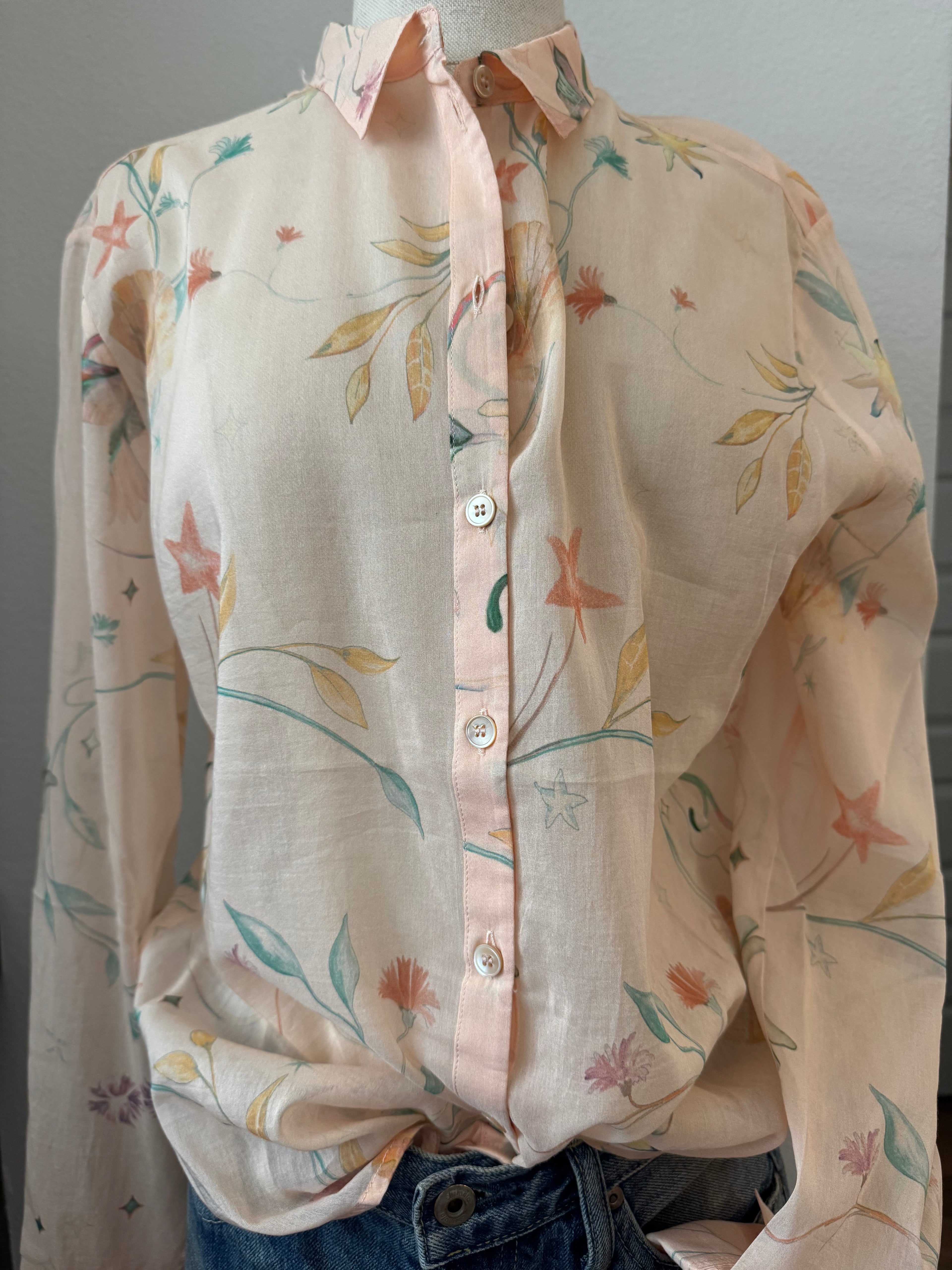 forte_forte Deliverance Print Voile Shirt