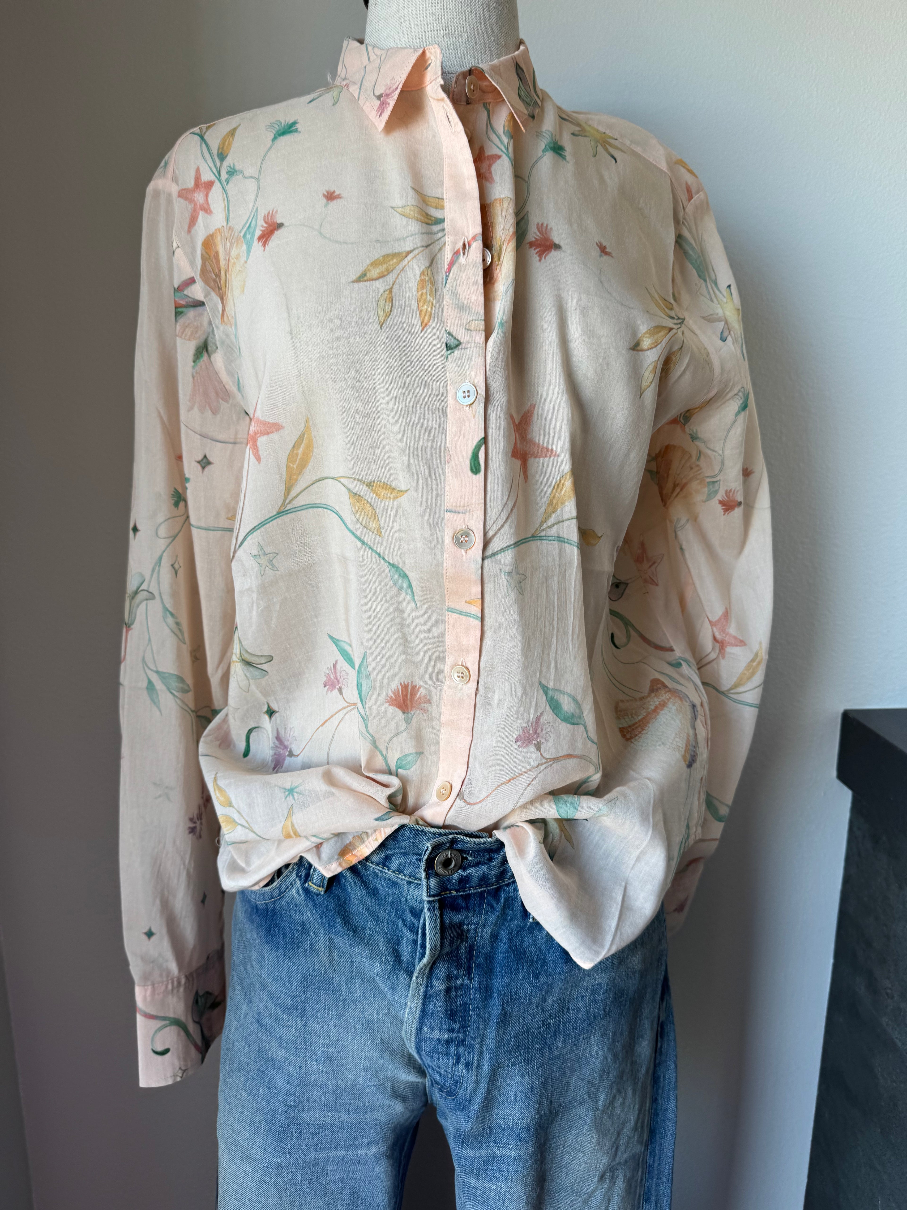 forte_forte Deliverance Print Voile Shirt