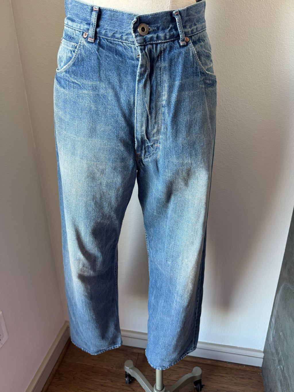 Chimala Ranch Denim Pant in Work Light Blue