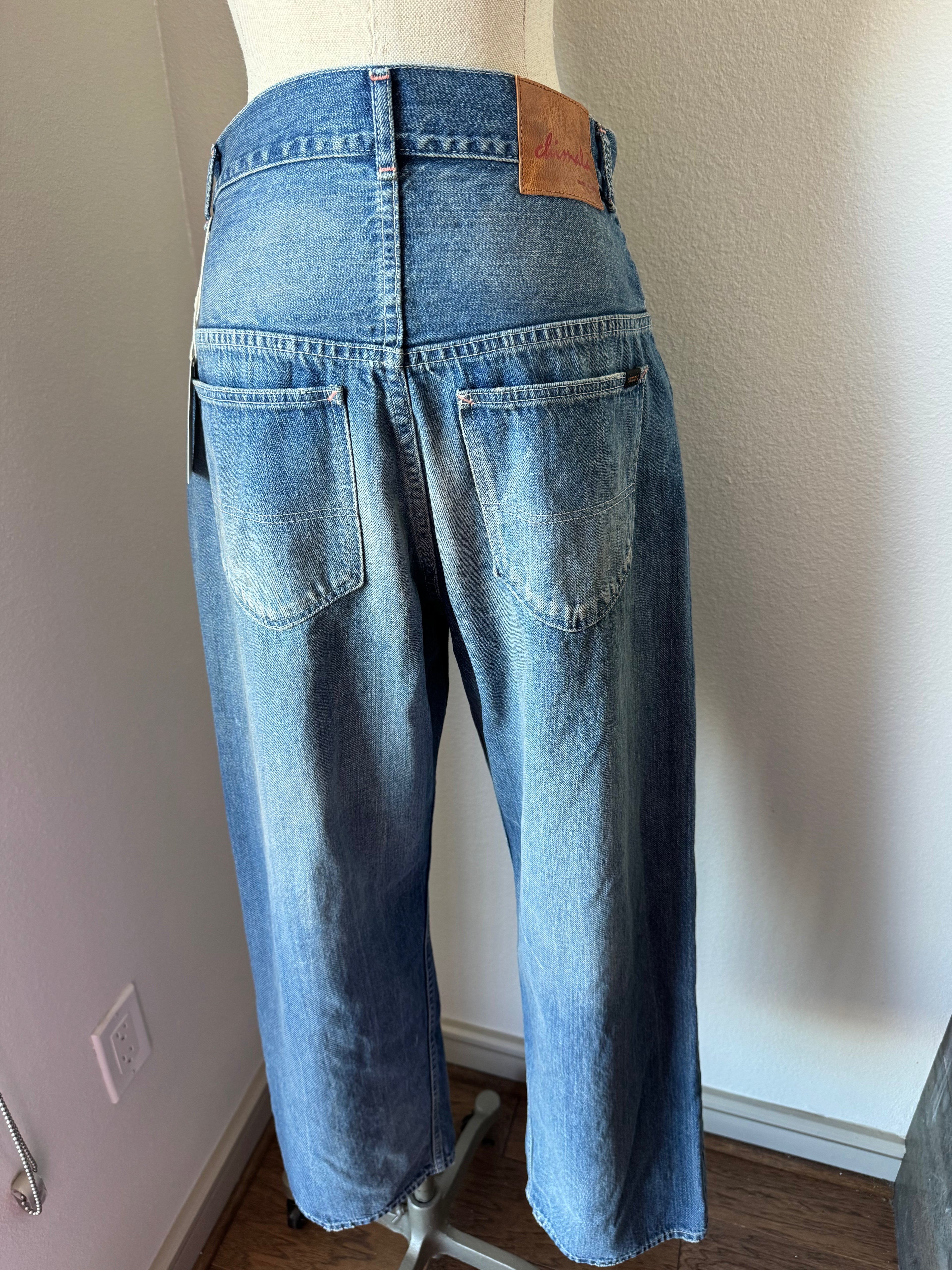Chimala Ranch Denim Pant in Work Light Blue