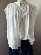forte_forte Voile Sleeveless Bohemian Shirt