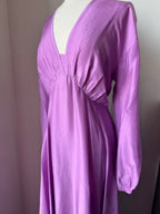 forte_forte Habotai Silk Long Sleeve Dress