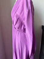 forte_forte Habotai Silk Long Sleeve Dress