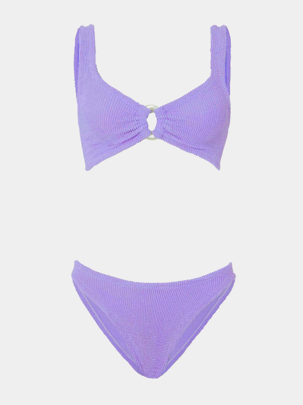 Hunza G Julia Bikini with Pearly Hoop